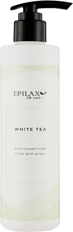Гель для душа Белый чай Silk Touch Epilax, 250 мл
