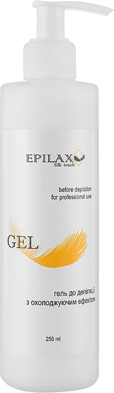 Гель до депиляции с охлаждающим эффектом Silk Touch Epilax, 250 мл