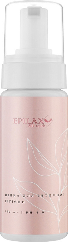 Пенка для интимной гигиены pH 4.0 Silk Touch Epilax, 150 мл