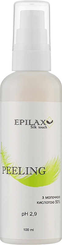 Пилинг с молочной кислотой 50% и янтарной кислотой 5% pH-2.9 Silk Touch Epilax, 100 мл