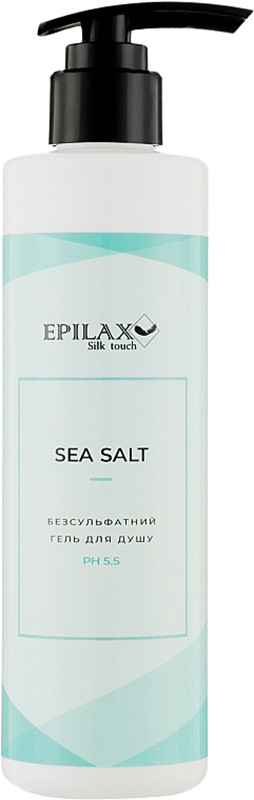 Гель для душа Морская Соль Silk Touch Epilax, 250 мл