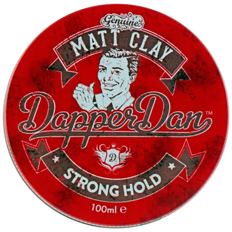 Глина для укладки волос матовая Matt Clay Dapper Dan, 100 мл