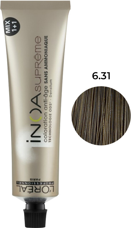 Крем-фарба INOA Supreme 6.31 60 мл L’Oreal Professionnel Paris