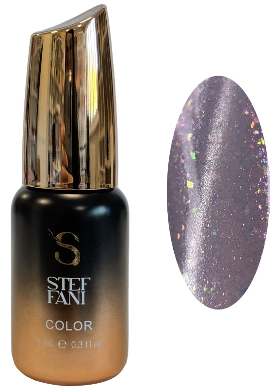 Гель-лак для ногтей Color №01 Cat Eye Euphoria Steffani, 9 мл