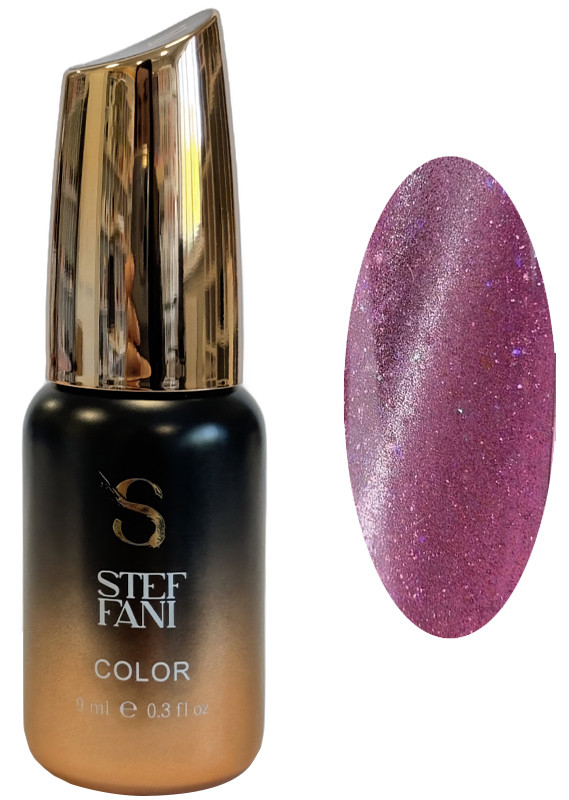Гель-лак для ногтей Color №04 Cat Eye Euphoria Steffani, 9 мл