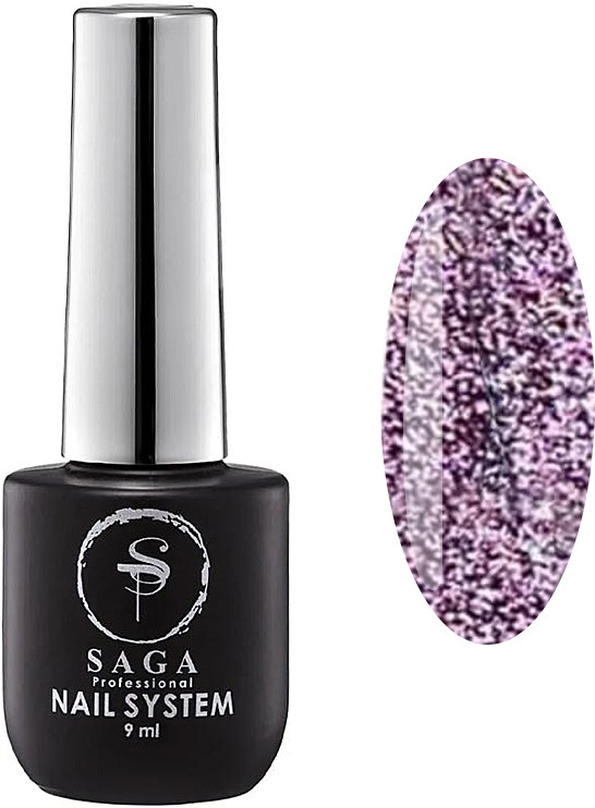 Гель-лак Fiery gel 10 Saga Professional, 9 мл