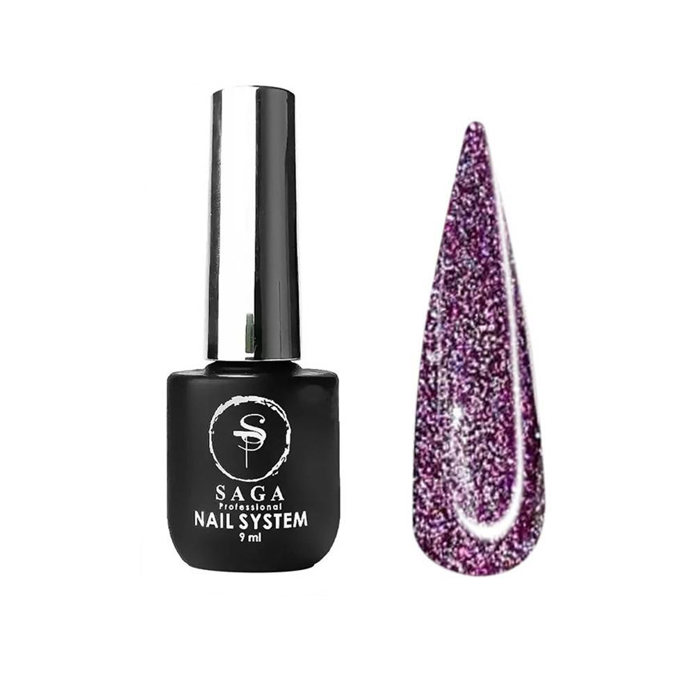 Гель-лак Fiery gel 13 Saga Professional, 9 мл