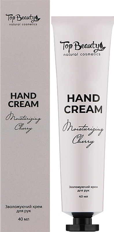 Крем для рук зволожуючий Moisturizing Cherry Top Beauty, 40 мл на beauty-prof.com Фото 2 Крем для рук зволожуючий Moisturizing Cherry Top Beauty, 40 мл Фото 2