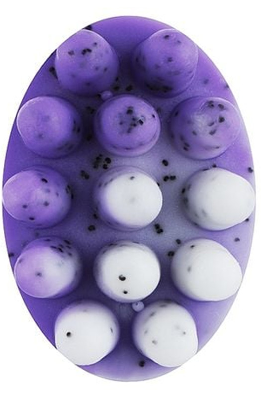 Мыло-скраб с люфой массажное Лаванда Top Beauty, 120 г