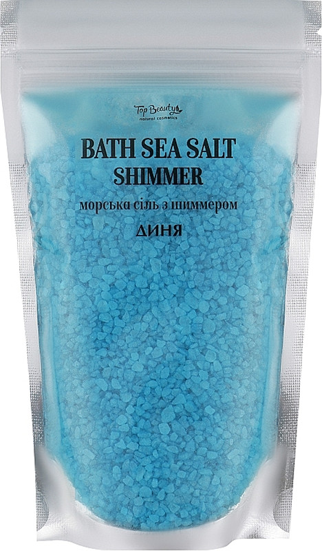 Соль морская с шиммером Дыня Top Beauty, 250 г