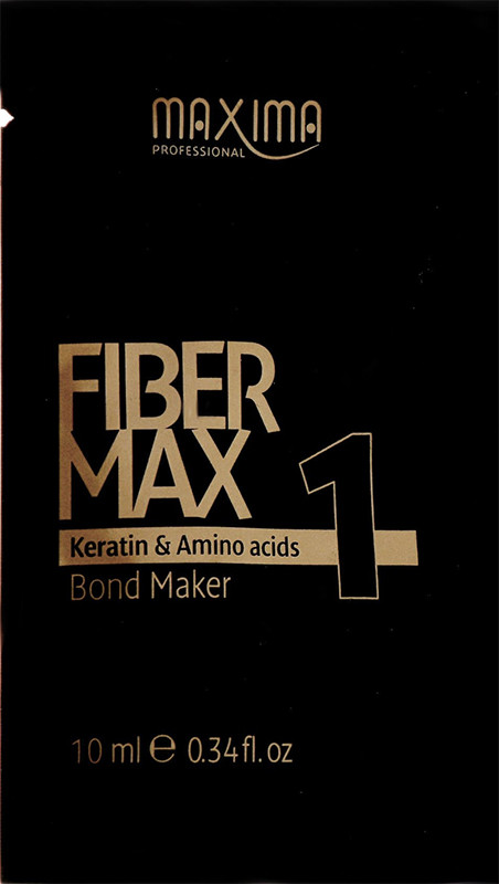 Сыворотка для кератинового восстановления волос этап 1 FIBER MAX Maxima 10 мл