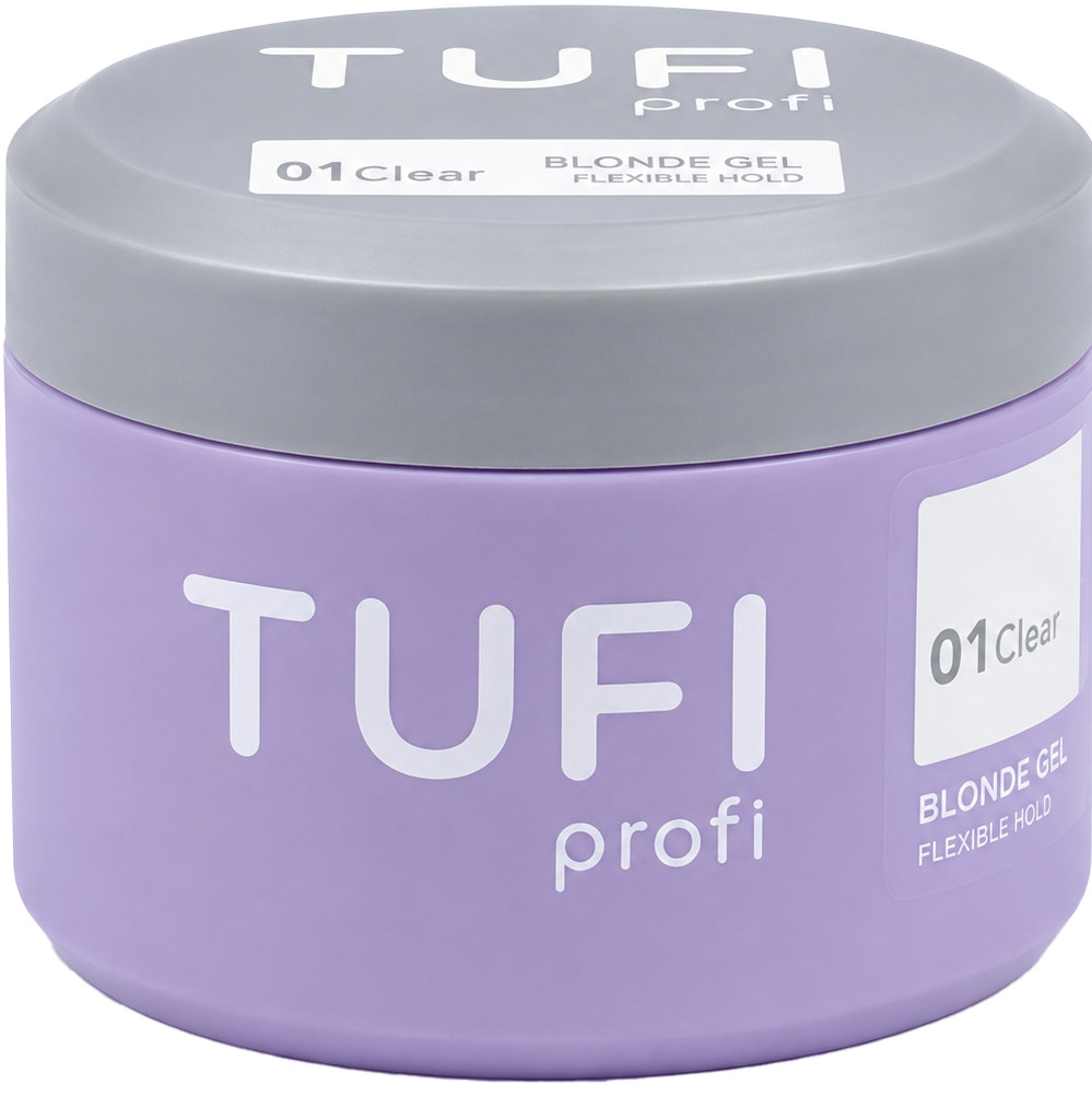 Гель для наращивания Builder Gel UV/LED 01 Clear TUFI profi, 30 мл