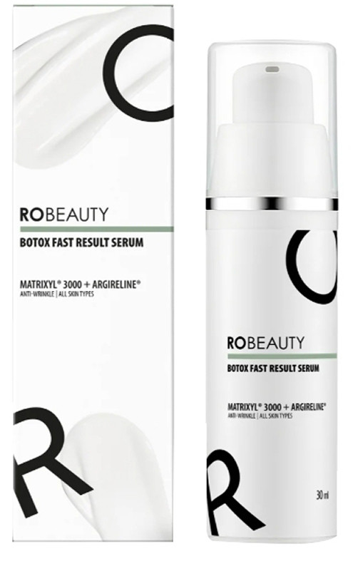Сыворотка-заменитель ботокса Fast Result Serum RoBeauty, 30 мл