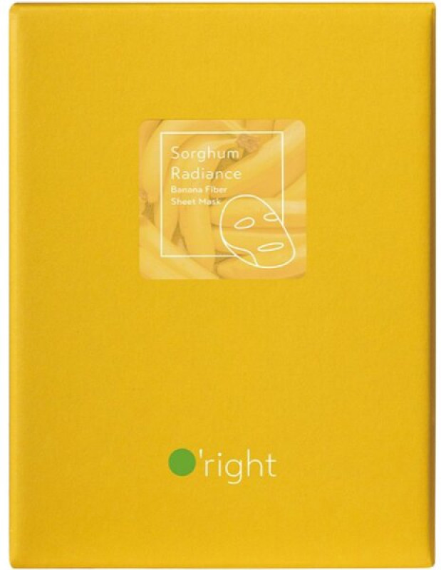 Маска-пленка с банановыми волокнами O'right, 3х25 ml
