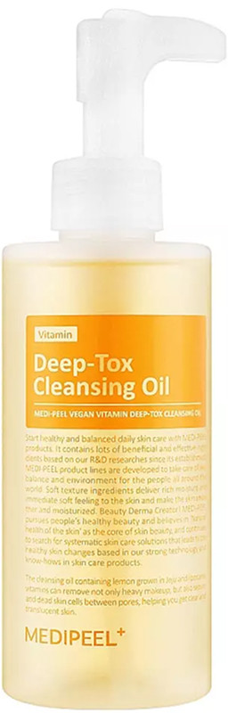 Масло гидрофильное с комплексом витаминов Medi-Peel Vegan Vitamon Deep-Tox Cleansing Oil 200 мл