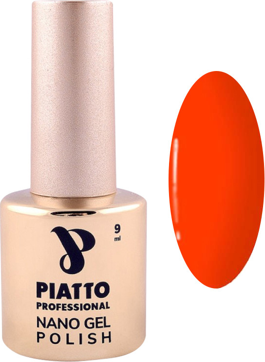 Гель-лак для ногтей №001 Piatto, 9 мл