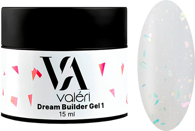 Гель для нігтів Builder Gel 01 Dream Valeri, 15мл
