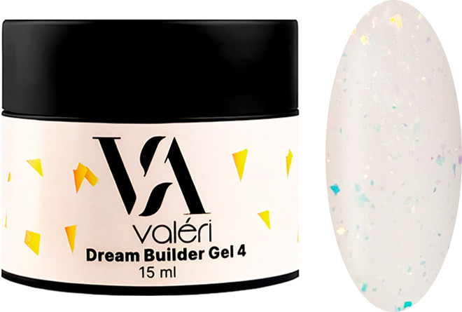Гель для ногтей Builder Gel 04 Dream Valeri, 15мл