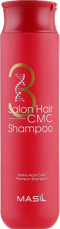 Шампунь с аминокислотами 3 Salon Hair CMC Shampoo Masil, 300 мл