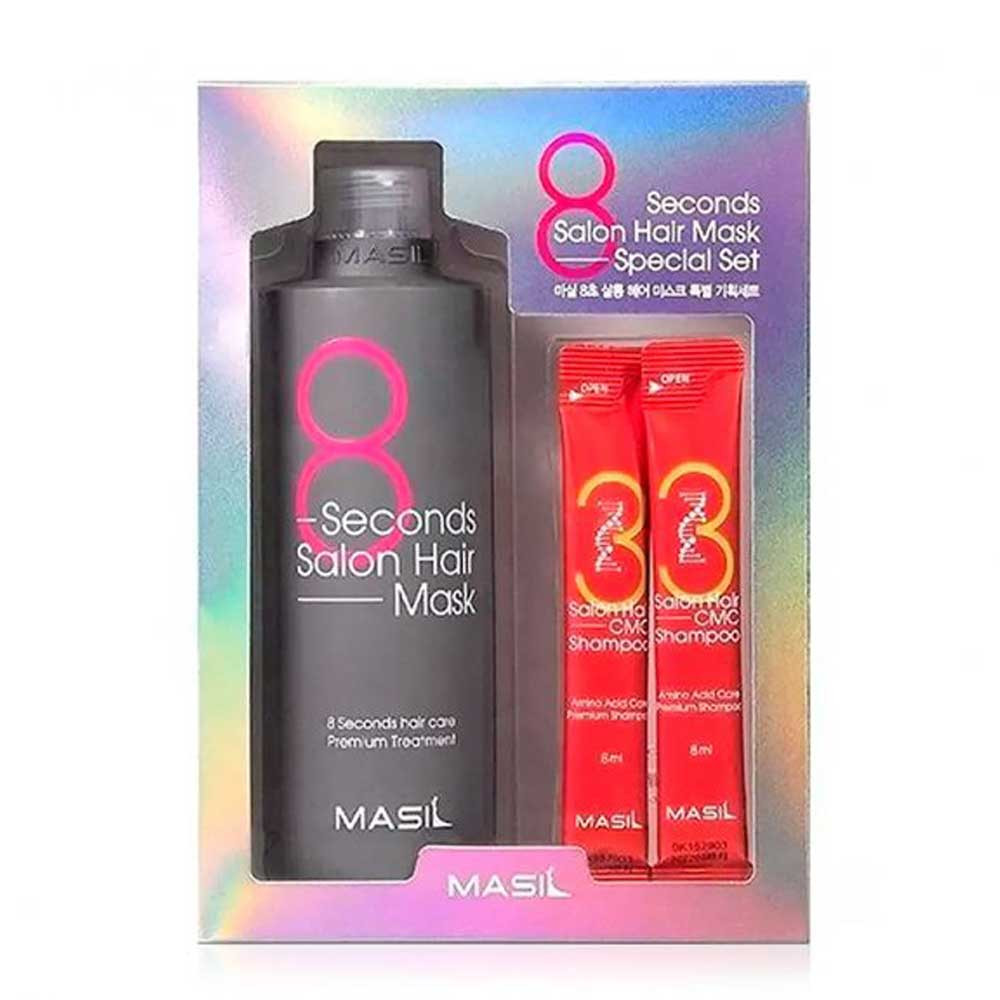 Набор для ухода за волосами 8 Seconds Salon Hair Set Masil 