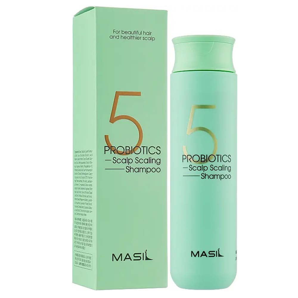 Шампунь для глибокого очищення шкіри голови 5 Probiotics Scalp Scaling Shampoo Masil, 300 мл на beauty-prof.com Фото 2 Шампунь для глибокого очищення шкіри голови 5 Probiotics Scalp Scaling Shampoo Masil, 300 мл Фото 2