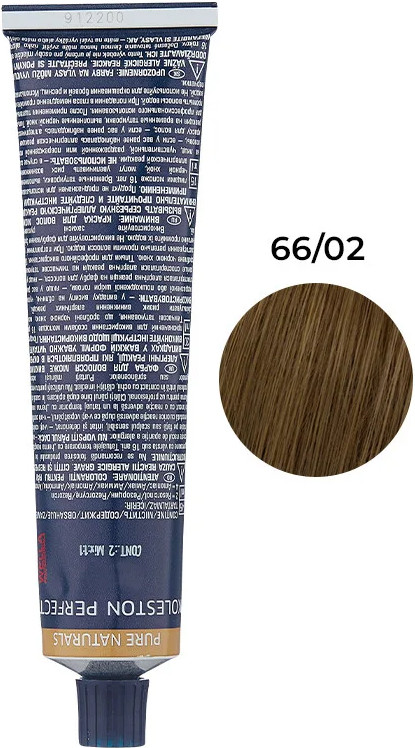 Стойкая крем-краска для волос Pure Naturals 66/02 Wella Proffesional, 60 мл