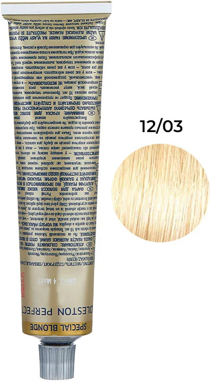 Стойкая крем-краска для волос Special Blonde 12/03 Wella Proffesional, 60 мл