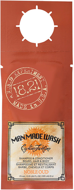 Шампунь, гель для душа и кондиционер 3-в-1 Noble Oud 18.21 Man Made, 15 мл
