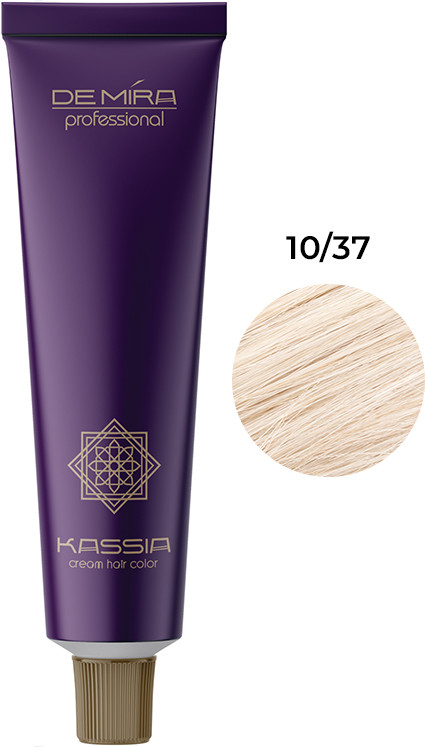 Краска для волос 10/37 DEMIRA Professional KASSIA 90 мл на beauty-prof.com Краска для волос 10/37 DEMIRA Professional KASSIA 90 мл