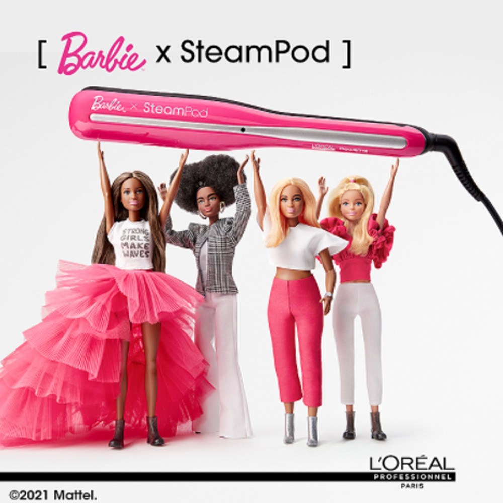 Плойка-выпрямитель (паровой) Barbie L’Oreal Professionnel Paris на beauty-prof.com Фото 5 Плойка-выпрямитель (паровой) Barbie L’Oreal Professionnel Paris Фото 5