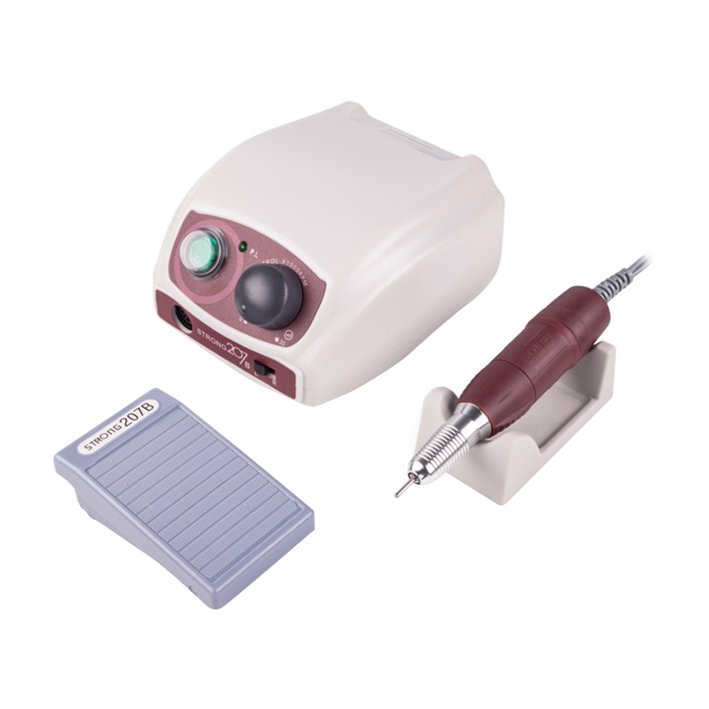 Фрезер для маникюра Strong 207 RED (65W/35000 об.) Ручка 120II на beauty-prof.com Фото 3 Фрезер для маникюра Strong 207 RED (65W/35000 об.) Ручка 120II Фото 3