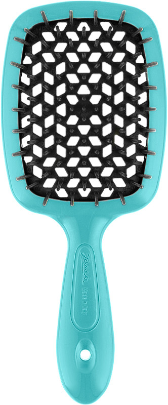 Щітка SUPERBRUSH бірюза з чорним Janeke