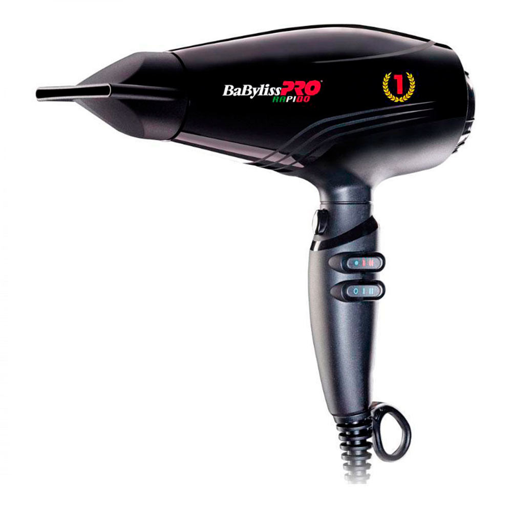 Фен д / волосся BaByLiss Rapido ionic 2200W чорний BAB7000IE