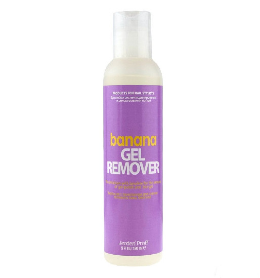 Средство для снятия гел. лака Банан 150 мл (Gel Remover) JERDEN