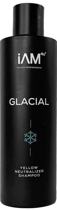 Шампунь-нейтралізатор жовтого відтінку для волосся GLACIAL iAM4u, 250 мл