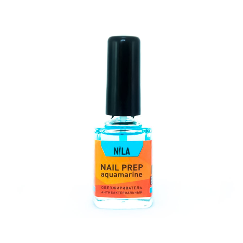 Обезжириватель с антибакт.эффектом Nail Prep 12 мл Nila*