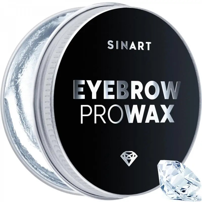 Віск для фіксації брів Eyebrow Pro Wax Crystal Sinart, 30 гр Фото 3