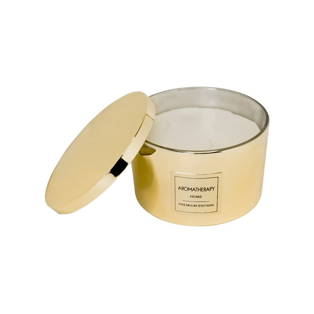Свічка ароматизована Pudding (золото) Pepco Home Luxury Candle  Фото 2 
