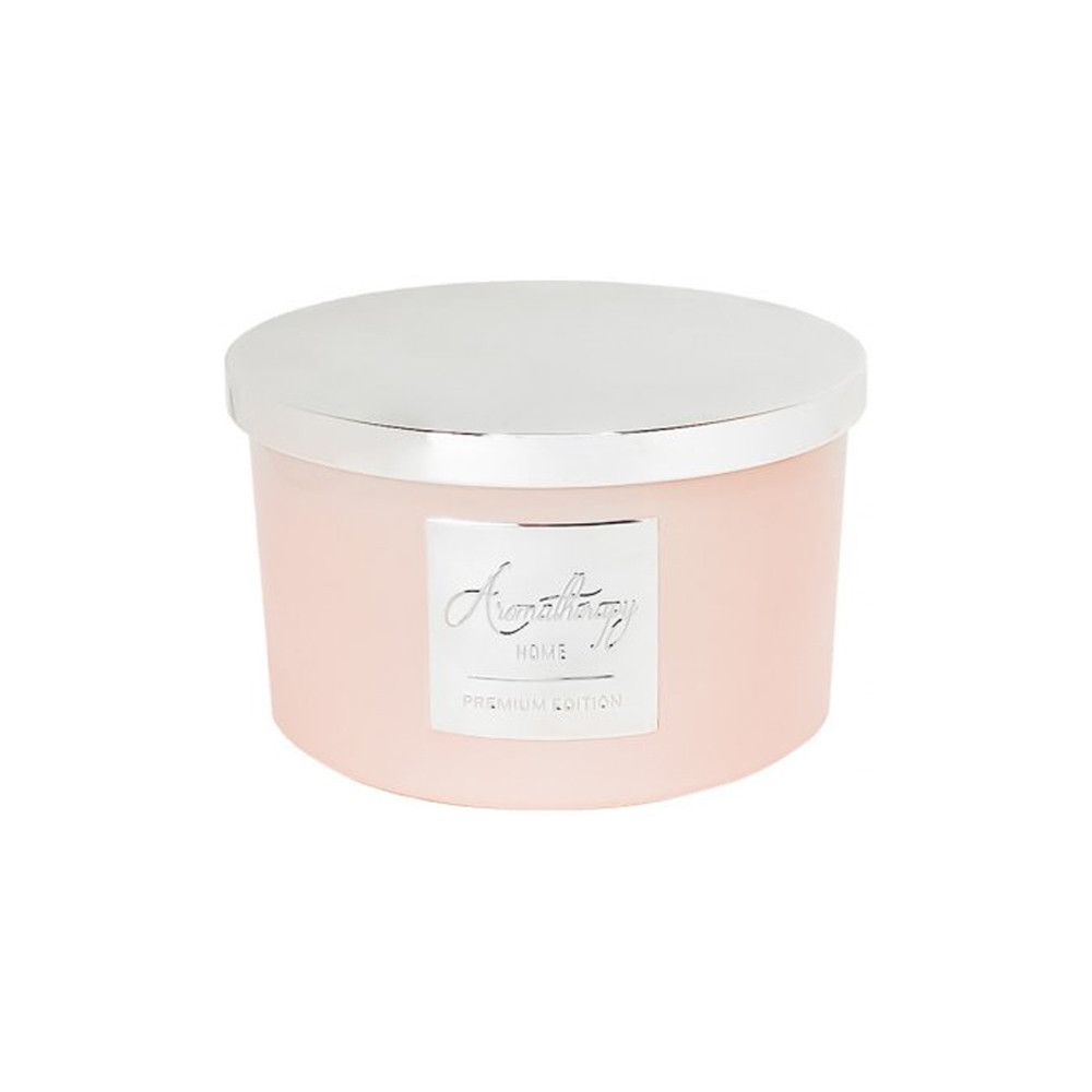 Свеча ароматизированная Cranberry Tea (розовая) Pepco Home Luxury Candle