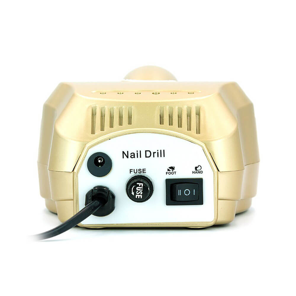 Фрезер для маникюра Nail drill US-202 BP, золото  Фото 4 