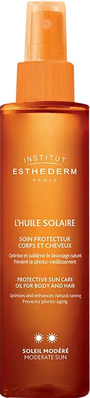 Спрей для тела и волос Sun Oil SUN CARE OIL MODERATE SUN Institut Esthederm, 150 мл