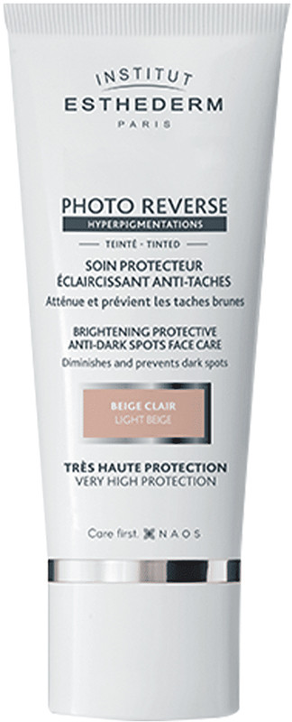Крем при пигментации для лица PHOTO REVERSE с тоном (Light Beige) Institut Esthederm, 50 мл