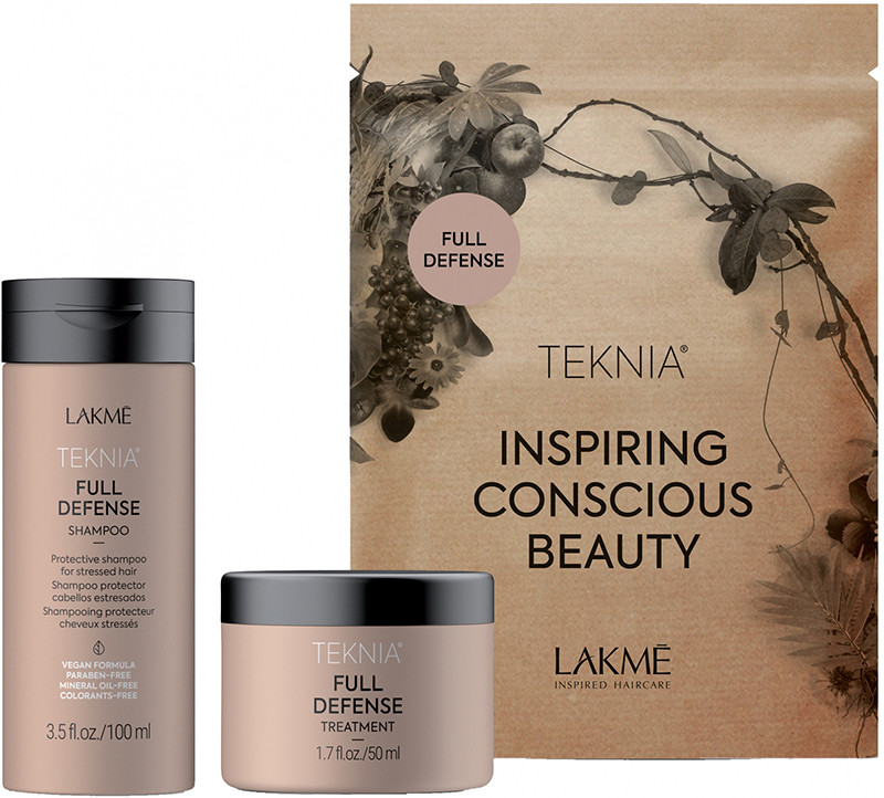 Набор для комплексной защиты волос Teknia Full Defense Lakme