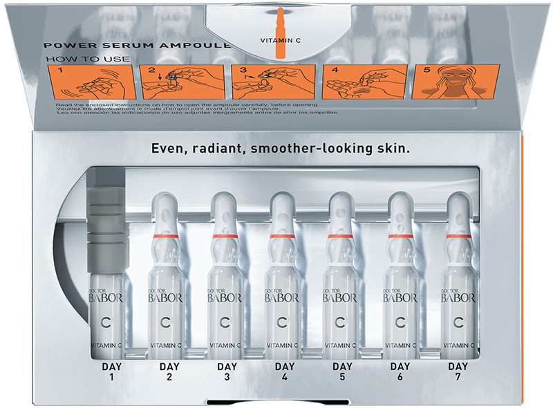 Ампули для обличчя Doctor Babor Power Serum Ampoules Vitamin C, 7x2 мл на beauty-prof.com Фото 2 Ампули для обличчя Doctor Babor Power Serum Ampoules Vitamin C, 7x2 мл Фото 2
