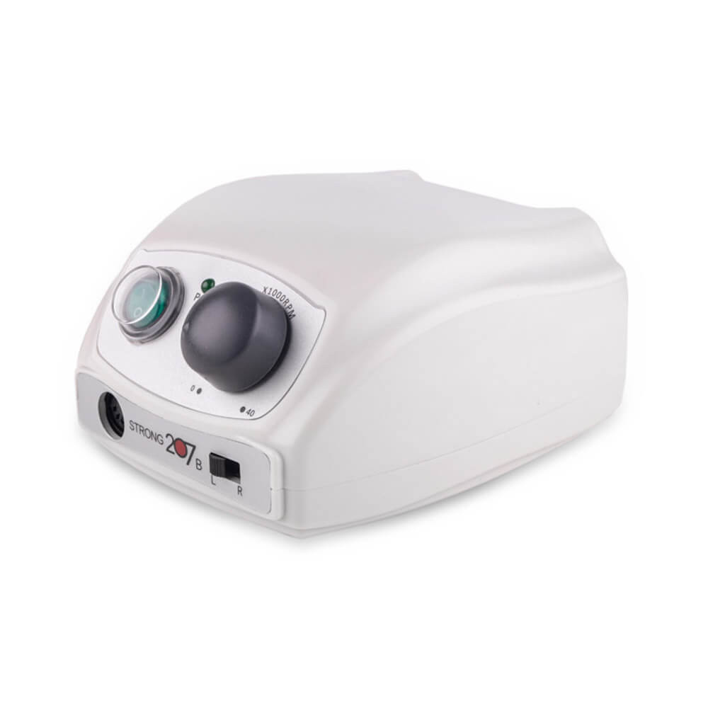 Фрезер для манікюру для Strong 207B 35000/65 W ручка 120II Silver  Фото 2 
