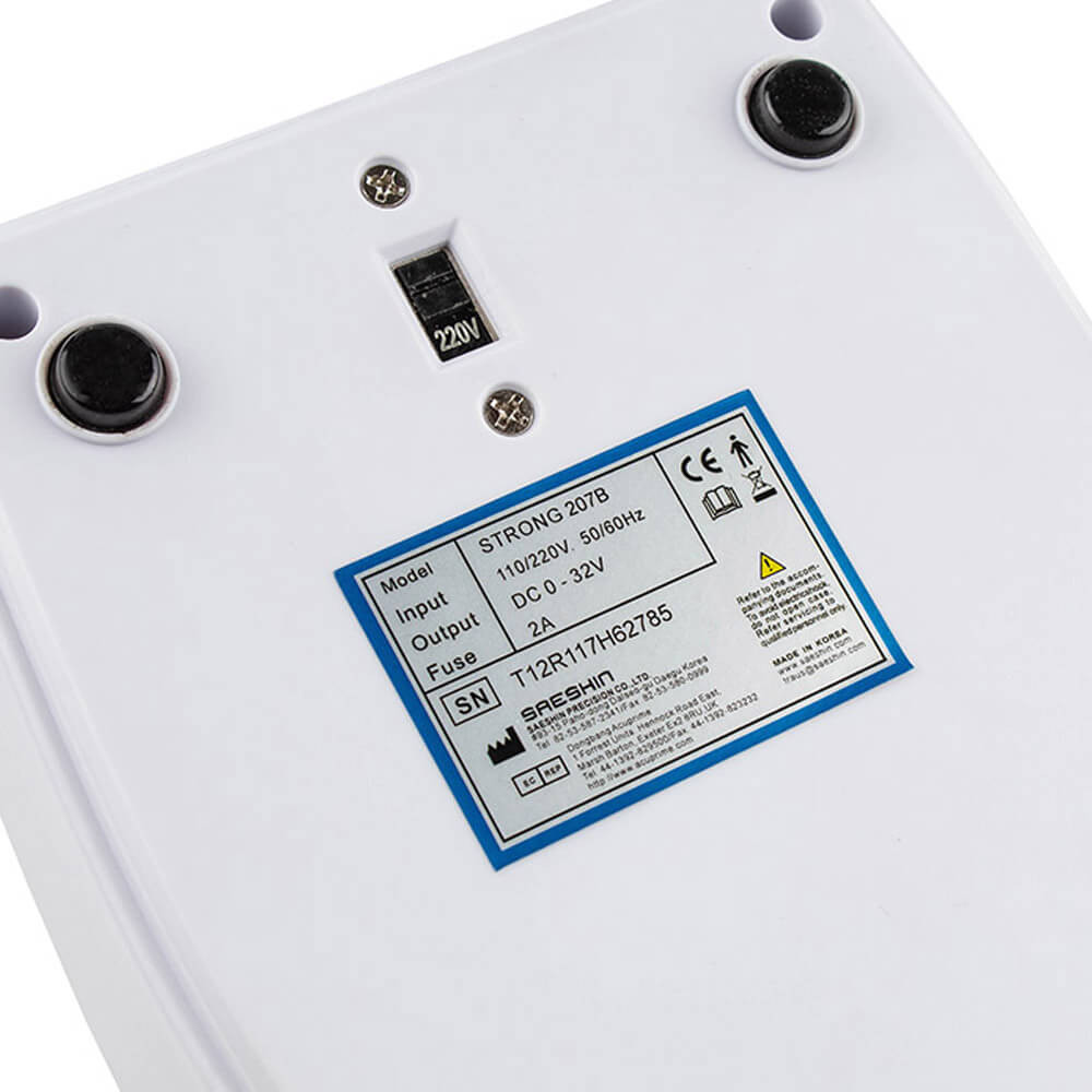 Фрезер для манікюру для Strong 207B 35000/65 W ручка 120II Silver  Фото 3 