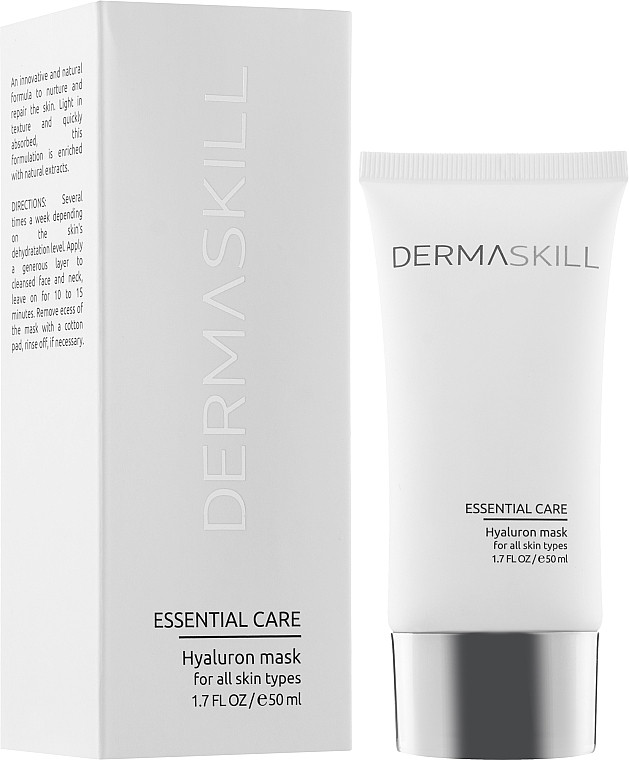 Охолоджувальна маска для обличчя з гіалуроновою кислотою Dermaskill, 50 мл  Фото 2 