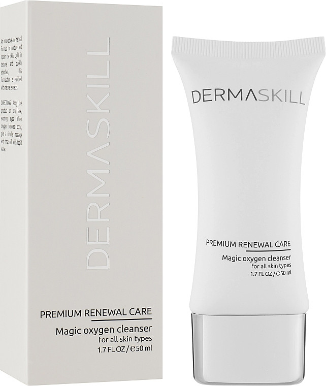 Кисневий гель для очищення шкіри Dermaskill, 50 мл на beauty-prof.com Фото 3 Кисневий гель для очищення шкіри Dermaskill, 50 мл Фото 3