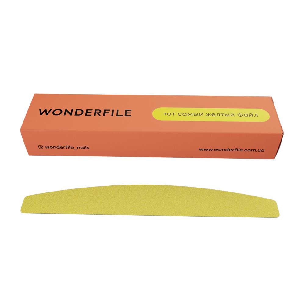 Клеевые файлы Wonderfile полумесяц 162х24, 150 гр, 50 шт 