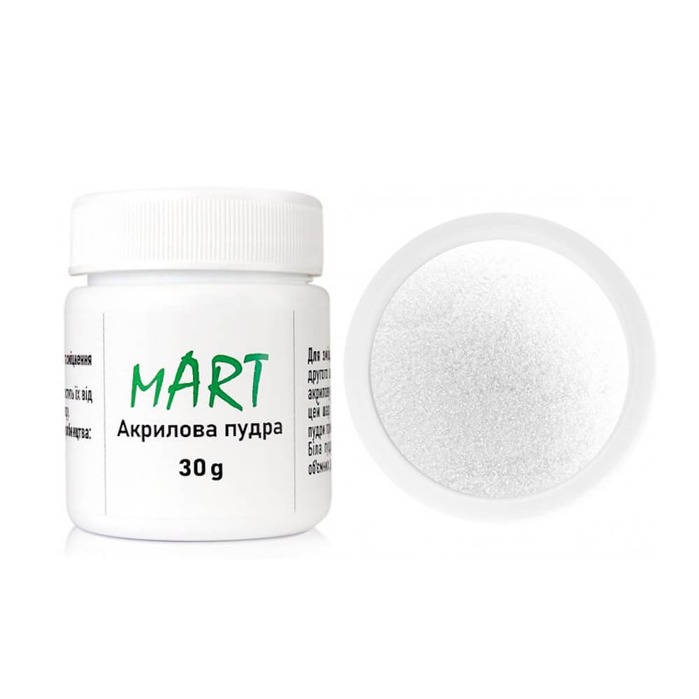 Акриловая пудра 02 White 30 г